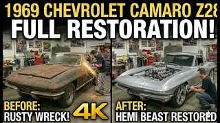 Full Restoration of a 1965 Chevrolet Corvette C2 Stingray | Reviving an American Legend