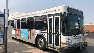 NFTA Metrobus Full Route 44 (Lockport) Bus #1001