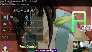 Kato Emiri - happy bite (TV Size) [Insane] +HDDTHR fc