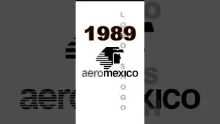 Aeromexico Logo Evolution #aerom&eacute;xico #airlines #travel