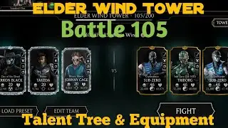 Elder Wind Tower 105 with Weak Team | Talent Tree & Equipment