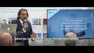 Delta Electronics Italy @ Smart Building Levante Bari - Italy - 22-23 November - EN subtitles