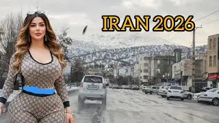 The streets of Iran after the protests and the crackdown on protesters...