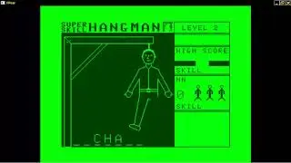 Super Skill Hangman KREMALA 1983Salamander Software DRAGON DATA LTD DRAGON 32 64 COMPUTER