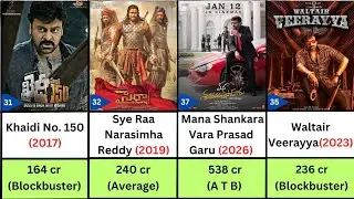 Chiranjeevi all hits and flops movies list | Chiranjeevi Movies | Mana Shankara Vara Prasad Garu 