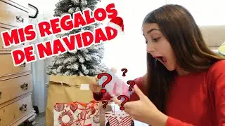 ABRIENDO MIS REGALOS DE PAPÁ NOEL 🎅🎄 REGALOS DE NAVIDAD - Silvia Sánchez