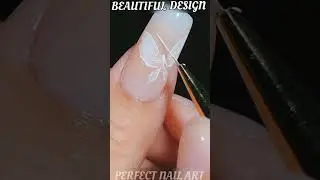 butterfly 🦋 nail art/simple and easy design #nails #pinknaildesigns #simplenails