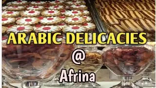 ARABIC DELICACIES | AFRINA ITALIAN SWEETS | TIN AMOR