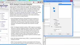 Calculating Frequencies in RDSA