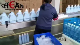Straight filling machine