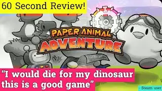 Paper Animal Adventure review in 60 seconds!