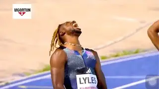 The Men's 200m Noah Lyles Crushed Jamaica, Canada And Great Britain