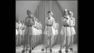 Lively British Tap Chorus Number  1936  (The Sherman Fisher Girls)