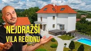 Prohlídka nejdražší vily v regionu: Wellness, bazén, šest ložnic, dvojgaráž a pokoj Harryho Pottera!