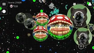 ( Agario Mobile) Playing with RXX and his live stream  🔥🔥