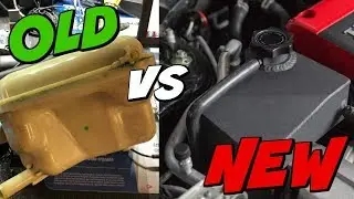 MISHIMOTO COOLANT EXPANSION TANK CIVIC TYPE-R FK8 UNBOXING