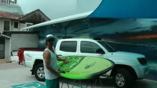 Blue Planet Surf: как установить мягкую стойку EVA
