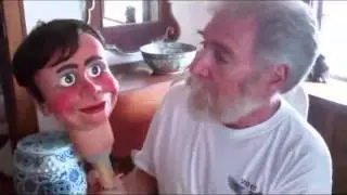 Ventriloquist Central Video Collecting Series - Dan Lavender's Cecil Wigglenose II Headstick