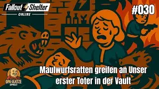 Fallout Shelter #030 &ndash; Maulwurfsratten Chaos! Erster Toter & fette Quest Belohnungen
