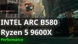 Deadlock on B580 + 9600X at 1440p - Low and High settings in bot matches.