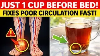 Over 60? Drink THIS To Increase Blood Flow In Legs Fast | Senior Health Tips