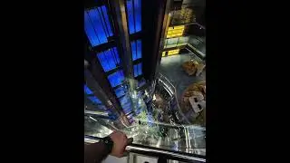 celebrity reflection grand foyer glass elevators #travel