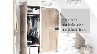 Хакерская сборка гардероба Ikea Ivar с переработанными дверями, часть 2