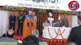 J&K Legislative Assembly: LG Manoj Sinha Addressing the opening ceremony of Budget Session.