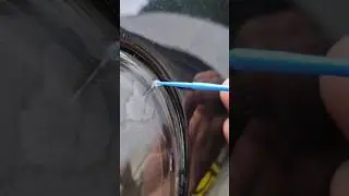 Deep scratch headlight fix