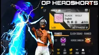 ONE TAP HEADSHOT TIPS AND TRICKS // BLACK SQUAD// FF HANDCAM VIDEO