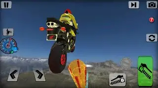 moto bike stunts & racing on impossible tracks | android gameplay