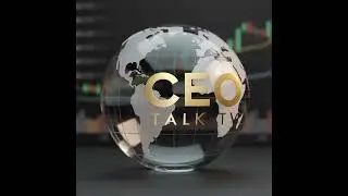 CEO Talk TV Logo Spinning Globe