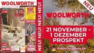 WOOLWORTH Prospekte der Woche | 21 November 2025 - 1 Dezember 2025 Prospekt | Rabatt Angebote DE