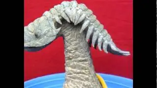 FREE-STANDING Crotalocephalina (Crotalocephalus) gibbus FOSSIL TRILOBITE. DEVONIAN. MOROCCO #8049