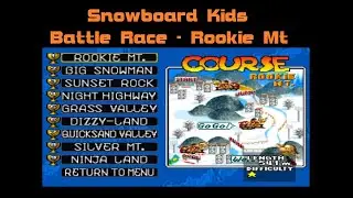 Snowboard Kids - Battle Race (Rookie Mt)