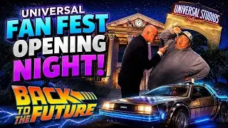 Universal Fan Fest Opening Night! ￼Bob Gale