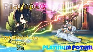 Platinum Potum Vs Team Piamoto 1H-Knuckles, 2h,bow //Toram Online