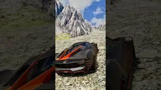 Extreme Car Gravity Fall and Ultimate Destruction in BeamNG.drive #3