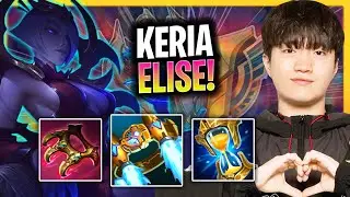LEARN HOW TO PLAY ELISE SUPPORT LIKE A PRO! | T1 Keria Plays Elise Support vs Nautilus!  Season 2025
