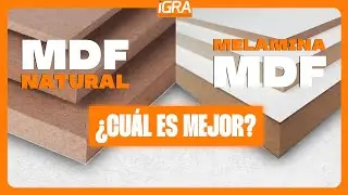 MDF natural vs melamina MDF &iquest;Cu&aacute;l es mejor?