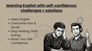 Learn English & Build Self-Confidence: Overcome Fear, Doubt & Challenges