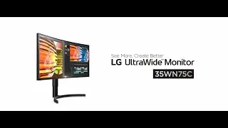 LG UltraWide&trade; | 35WN75C - The Curved UltraWide QHD (3440x1440) HDR Monitor with USB-C | LG