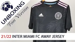 MineJerseys 21/22 Inter Miami FC Away Jersey (Fan Version) Unboxing Review