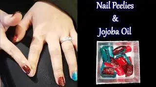 NAIL PEELIES and JOJOBA OIL application 2019