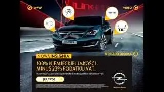 Opel Insignia full page interactive