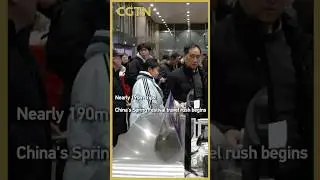 Nearly 190m trips! China's Spring Festival travel rush begins