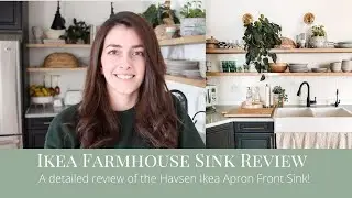 Передний фартук Ikea Havsen, обзор фермерской мойки с двойной чашей