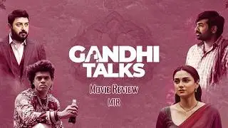 GANDHI TALKS Review - Vijay Sethupathi , Arvind Swamy - Full Review