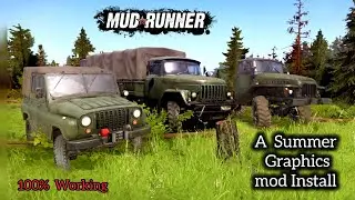 MudRunner को बना दो Realistic 🌞 | Summer Graphics Mod Install Tutorial (2025)🔥 | Pratik Vishwakarma