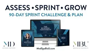 Assess, Sprint, Grow! - 90-Day Sprint Challenge & Plan for Medical Aesthetics and  Wellness Centers!